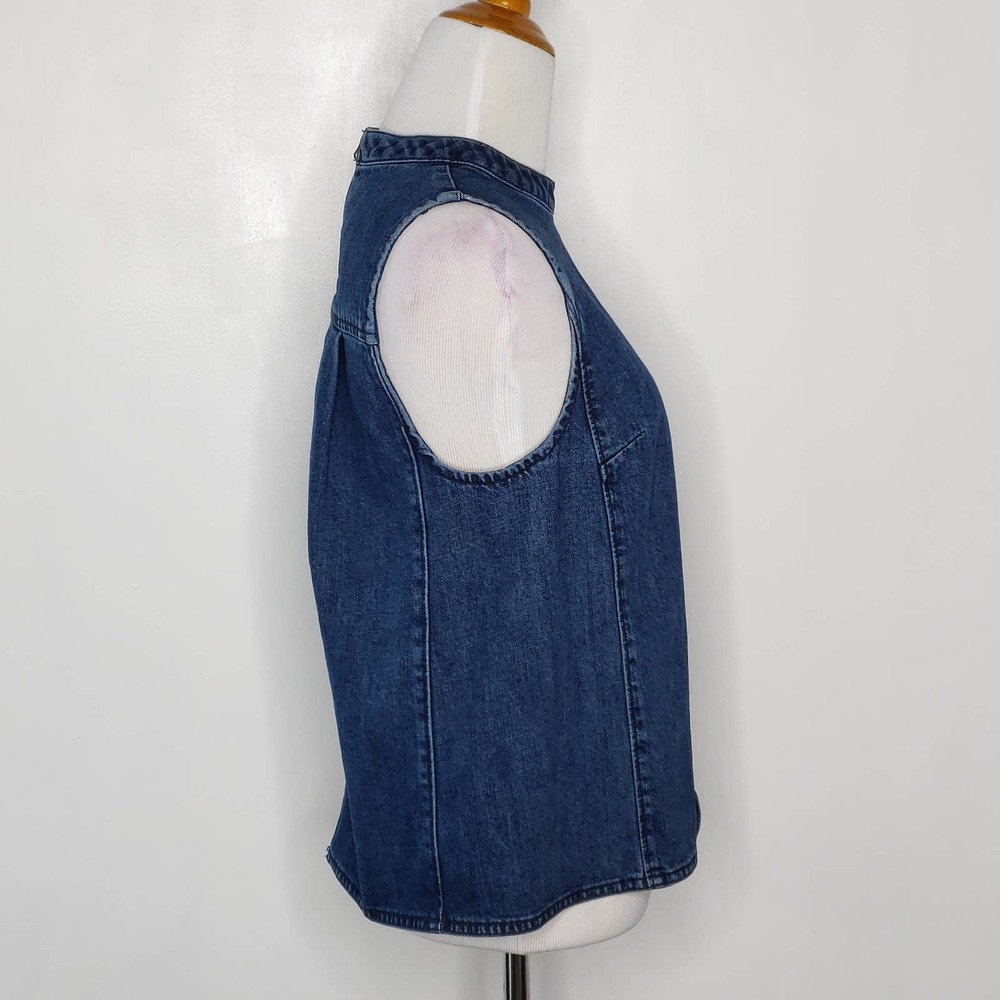 Anthropologie | Denim Swing Tank - Picture 3 of 9